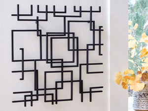 Aadanton - Wall Decor - Black - Best Buy Furniture
