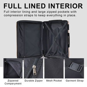 Lightweight Durable ABS Hardshell Luggage