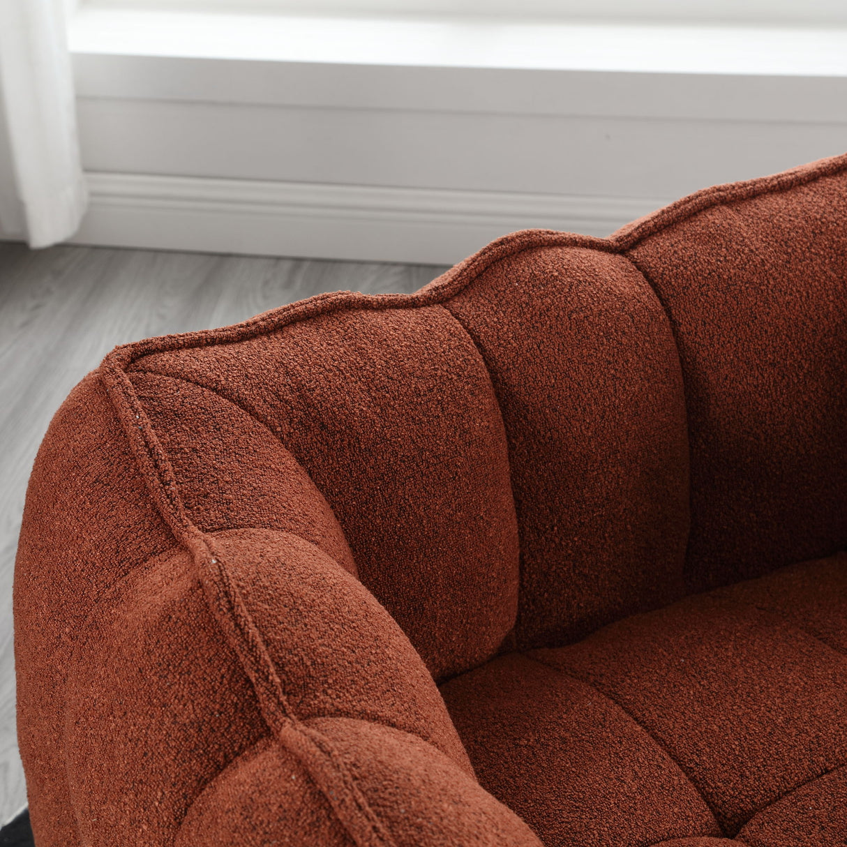Soft Bean Bag Chair With High Resilient Foam
