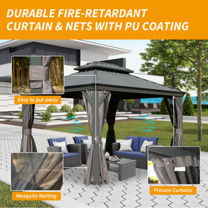 10' X 12' Hardtop Gazebo