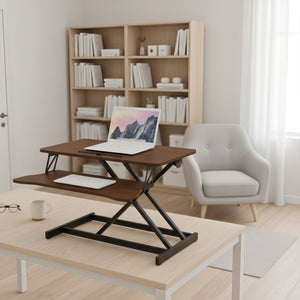 32 Inch Desk Converter - Height Adjustable Workstation