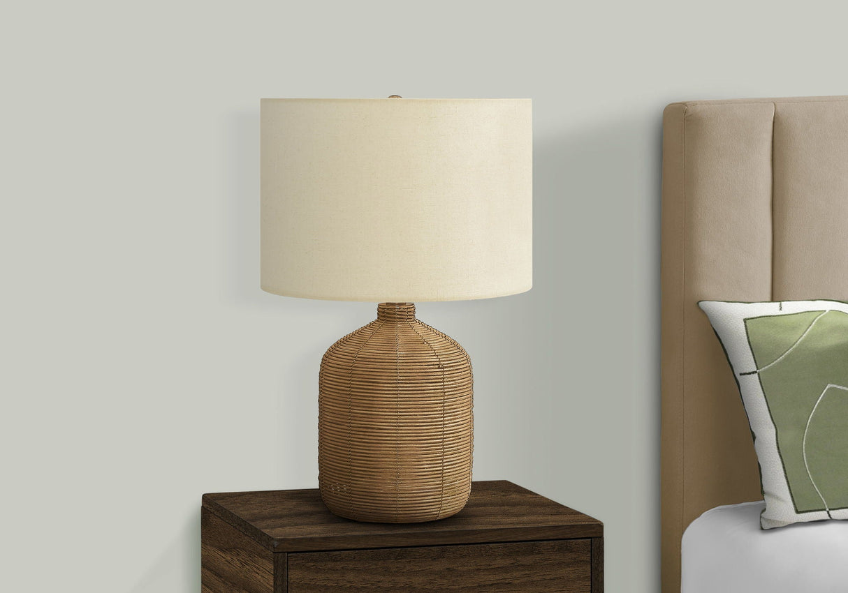 Lighting, Table Lamp, Rattan, Modern - Best Buy Furniture