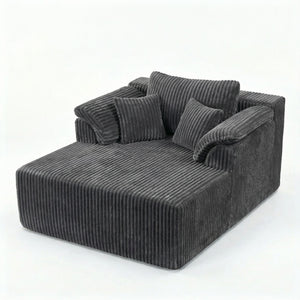 Chaise Lounge Chair, Deep Seat Sleeper Couch For Living Room