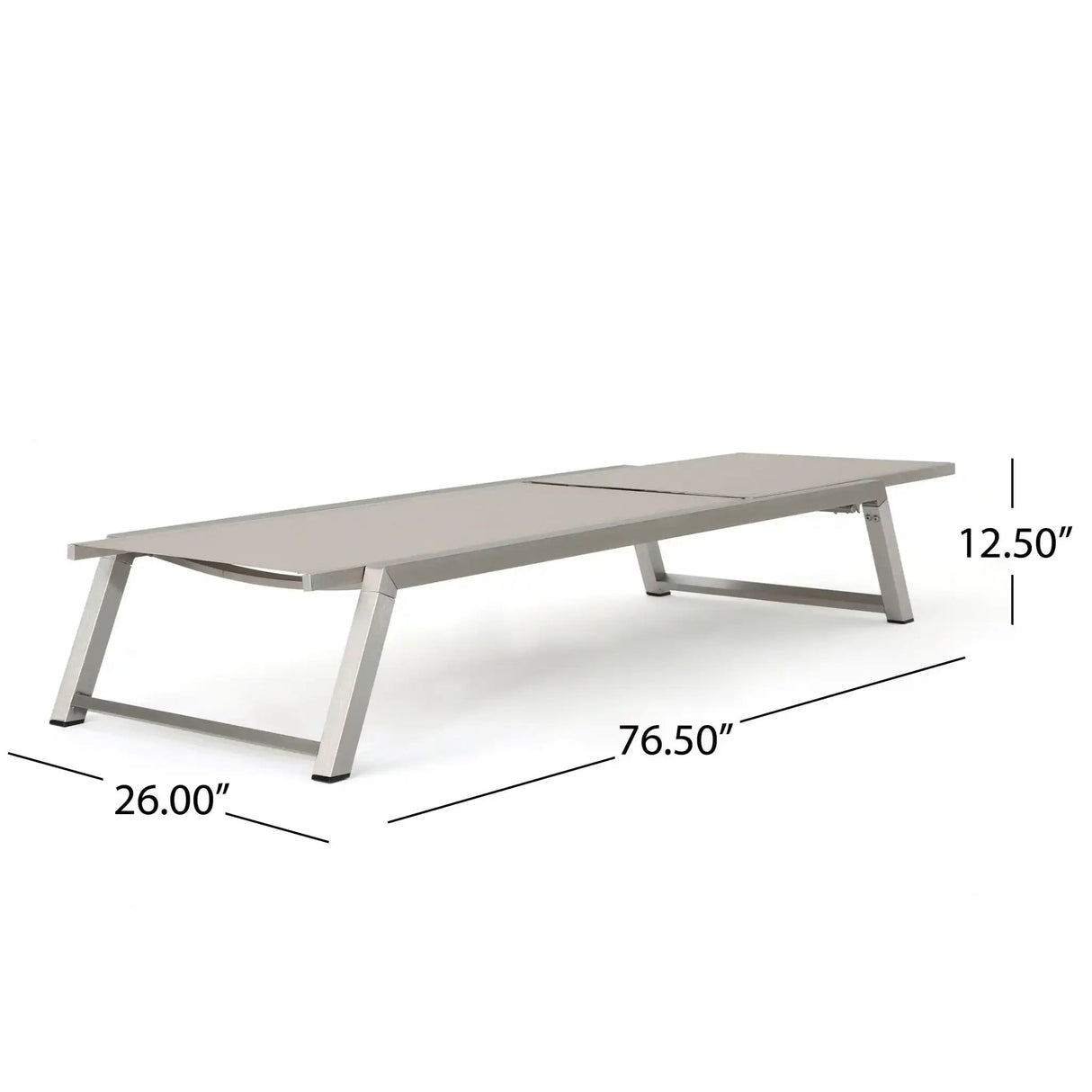 Myers - Modern Chaise Lounge Set With Adjustable Mesh Back - Best Buy Furniture