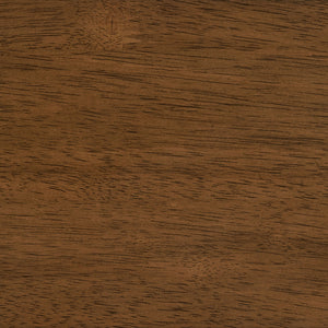 Flynn - Round Glass Top Dining Table - Brown