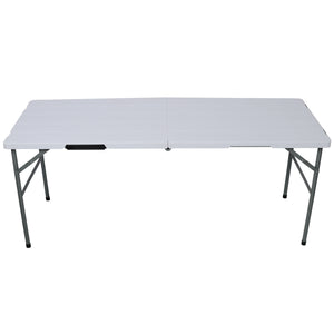 70 Inch Portable Folding Picnic Table Set with 2 Benches