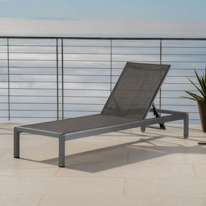 Outdoor Patio Chaise Lounge With 5 Reclining Positions - Best Buy Furniture