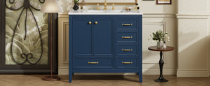36" Bathroom Vanity with Sink