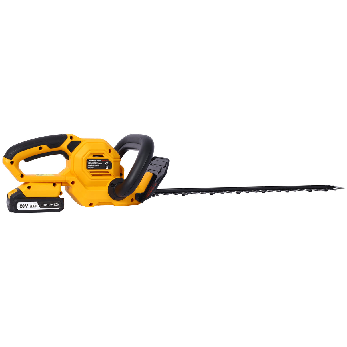 20V Cordless Hedge Trimmer, 22 Inch Steel Blade