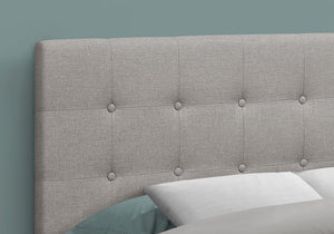 Full Size Bed Headboard Only, Upholstered, Transitional - Gray - Best Buy Furniture