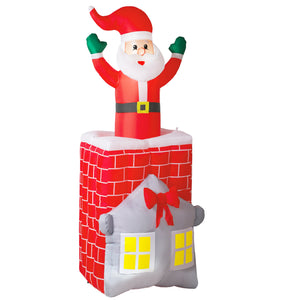 7FT Christmas Inflatable Santa Claus Figure