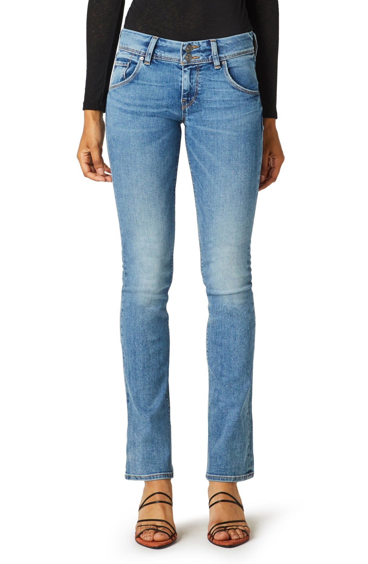 Hudson Jeans Beth Low Rise Baby Bootcut Size 26 - Light Wash