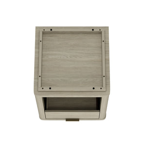 Evelyn - Nightstand With 1 Drawer And Open Shelf