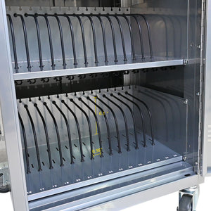 Mobile Charging Cart For Tablets Laptops 35, Device Capacity Matt Metal