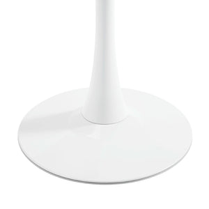 Mid-Century Tulip Table With Round Top, Pedestal Base
