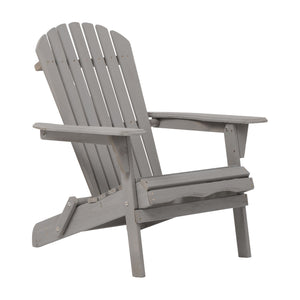 Oversize Outdoor Folding Adirondack Chair, Patio Chair For Garden