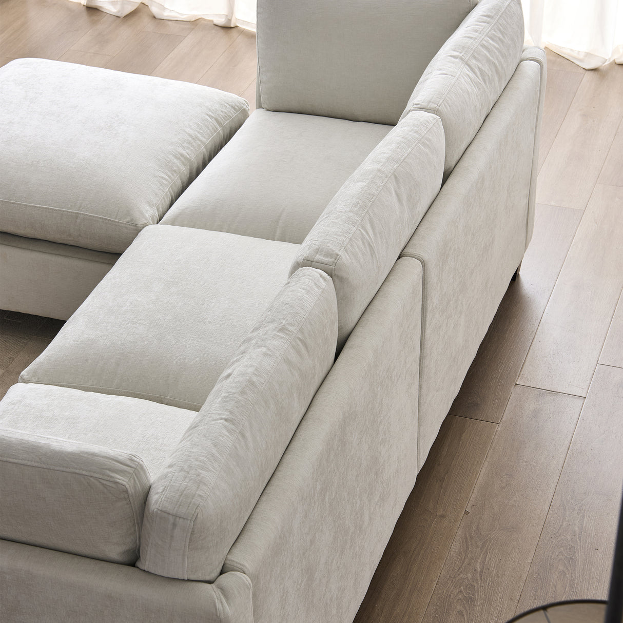 96.5" Sectional Couch for Living Room