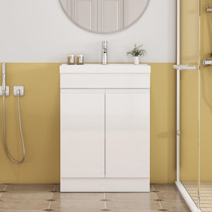 24-Inch Bathroom Vanity With Sink Combo
