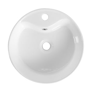 Ceramic Rotundity Above Counter