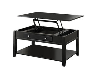 Malachi - Coffee Table With Lift Top - Black - Best Buy Furniture