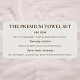 Luxury Cotton Towels - Karina Collection