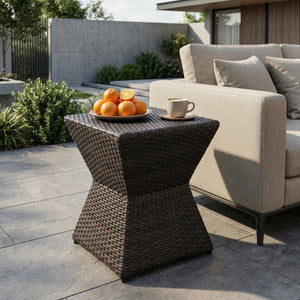 Calhoun 16 Outdoor Wicker End Table