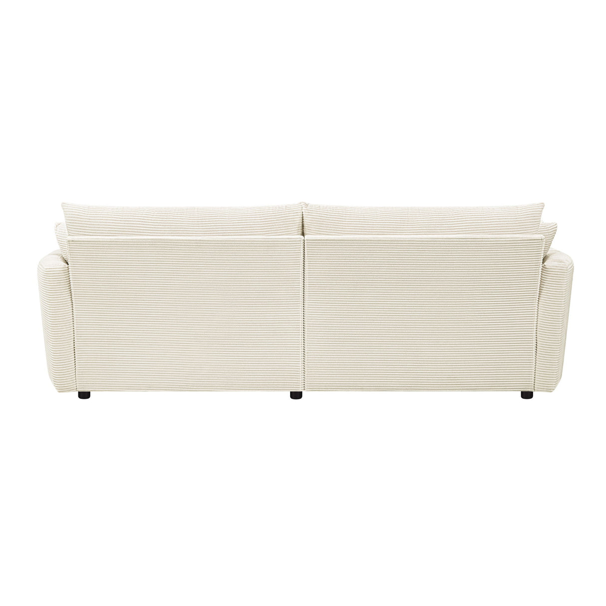 Oversized Double Chaise Lounge Sofa With USB Ports