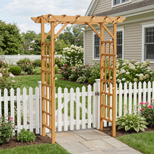 Wedding Arbor With Trellis Design