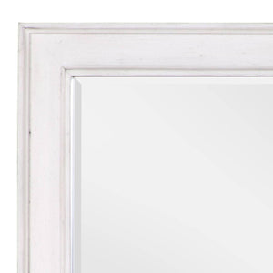 Katia - Weathered Mirror - White - Best Buy Furniture