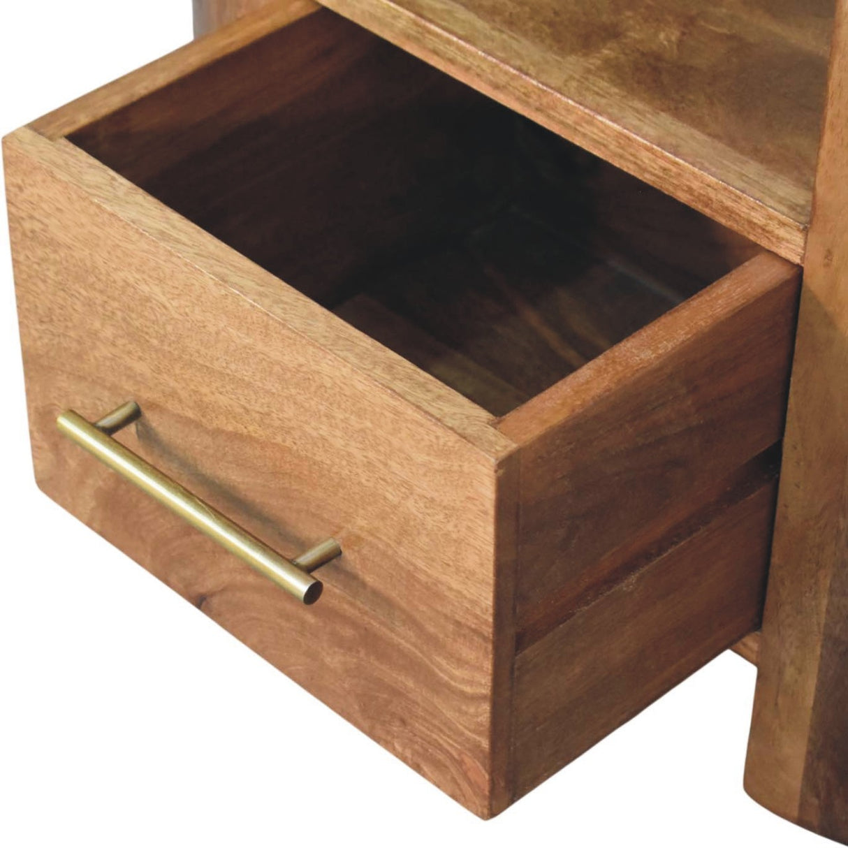 Solid Wood Valencia Sculpted Bedside