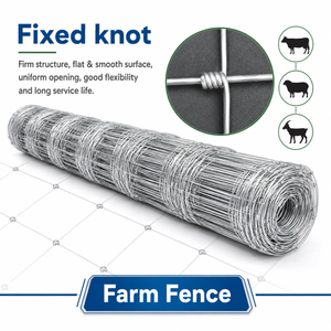 Farm Livestock Fence - 5.9 x 328FT Galvanized Iron Wire