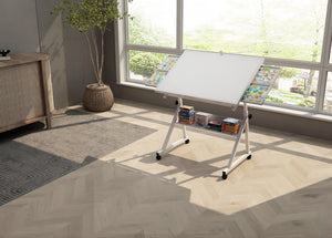 1500 Pieces Jigsaw Puzzle Metal Table Board with 4 Trays