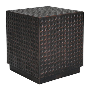 Outdoor Side Table - Patio End Table Cube