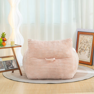 Oversized Comfy Bean Bag Chair for Adults with Armrests