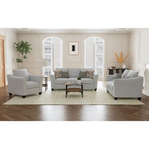Alcazar - Arm Loveseat 2 Seater - Sand