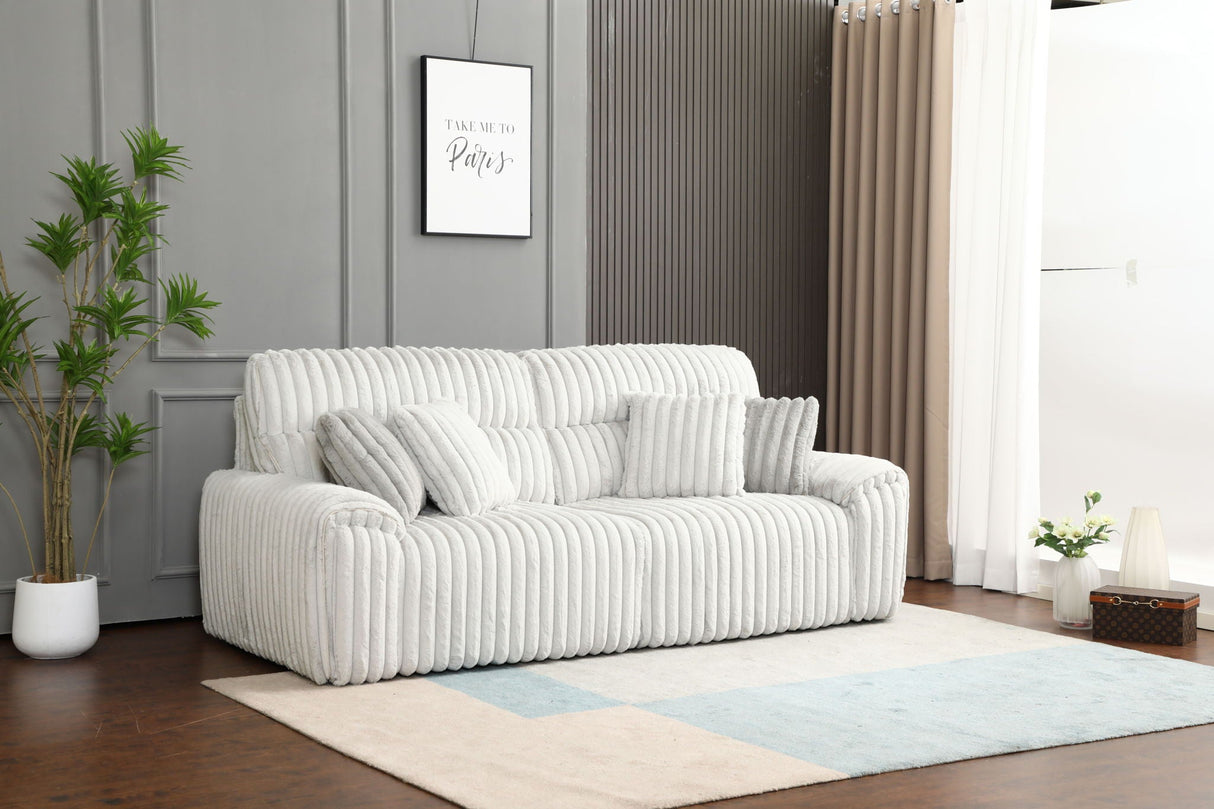 Jaya - Power Motion Sofa With Sleeper & USB Port - Mondo Gray - Best Buy Furniture