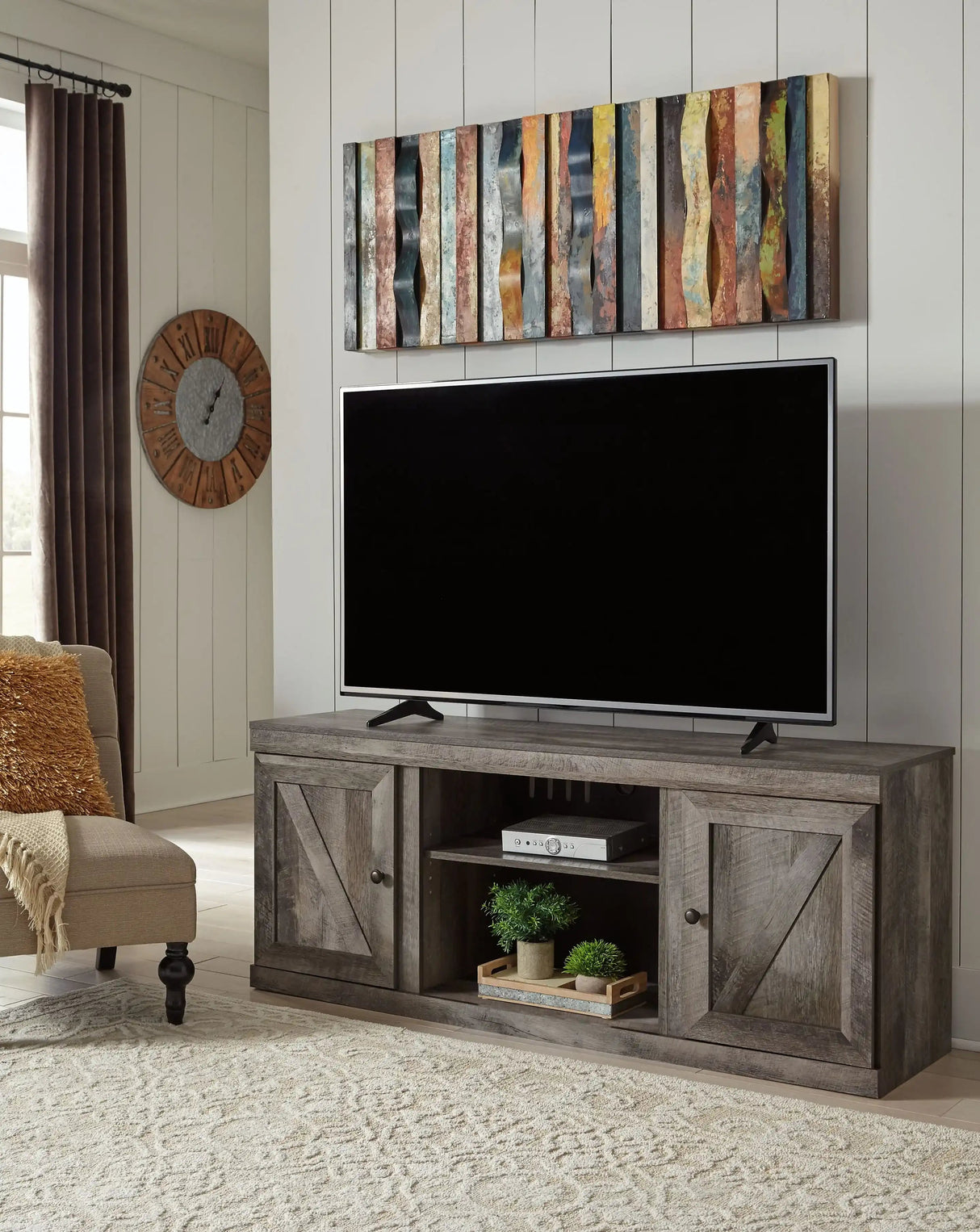 Wynnlow - TV Stand With Fireplace Option - Best Buy Furniture