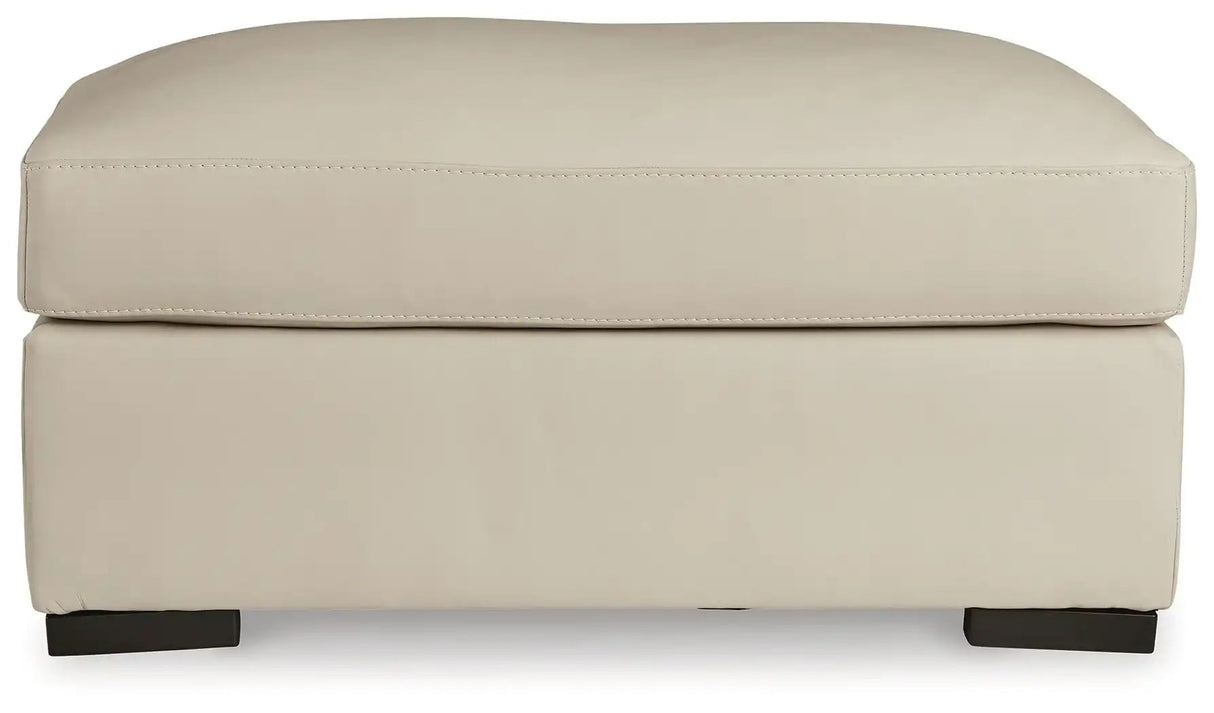 Treasure Trove - Ottoman - Almond - Best Buy Furniture