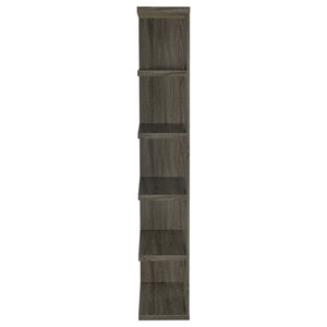 5 Shelf Bookcase - Gray