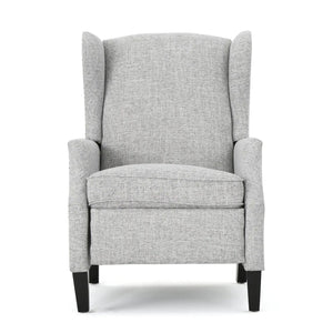 Westeros Wing Back Fabric Upholstered Recliner - Best Buy Furniture