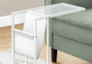 Accent Table, C - Shaped, Contemporary And Modern - White - Best Buy Furniture