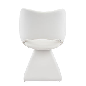 Modern Swivel Dining Chair With High Back