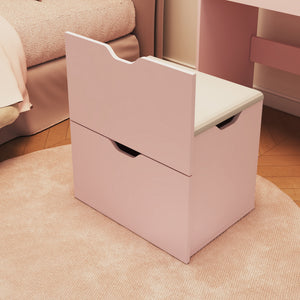 3-in-1 Multifunctional Dressing Table and Stool Set