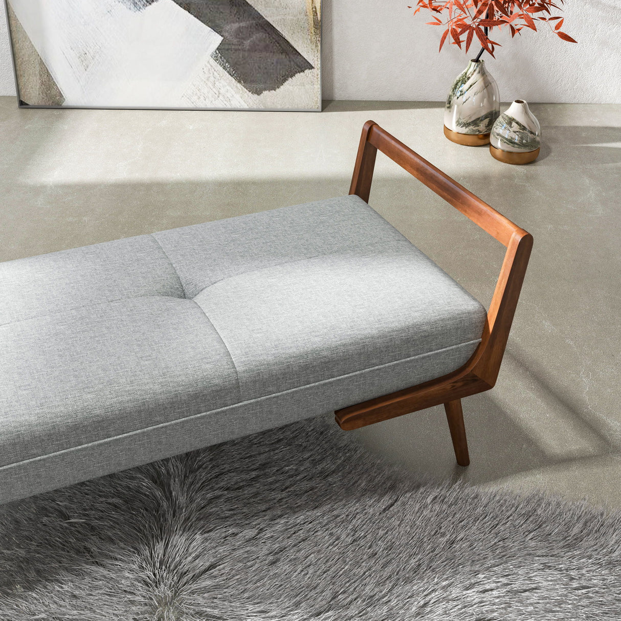 Cora - Bench - Gray