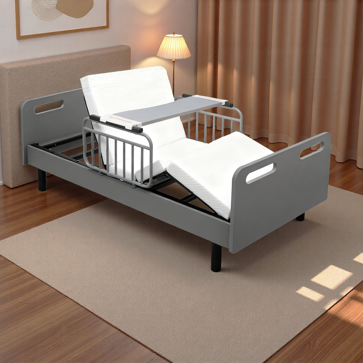 Electric Adjustable Hospital Bed for Home Use