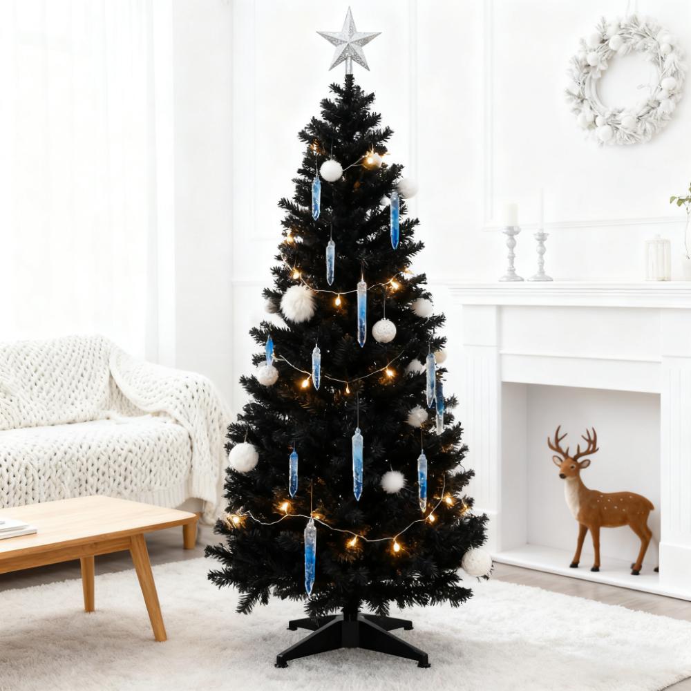 Slim Xmas Tree with Plastic Stand