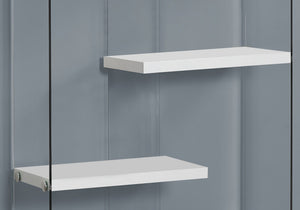 Bookshelf, Bookcase, Etagere, 5 Tier, Office, Glossy Contemporary & Modern - White - Best Buy Furniture