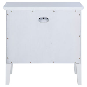 Talia - 1 Drawer Nightstand - White