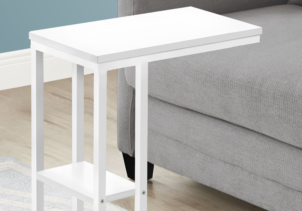 Accent Table, C - Shaped, Marble Look Contemporary & Modern Convenient Design - Best Buy Furniture