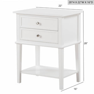 Vibrant Contemporary Nightstand